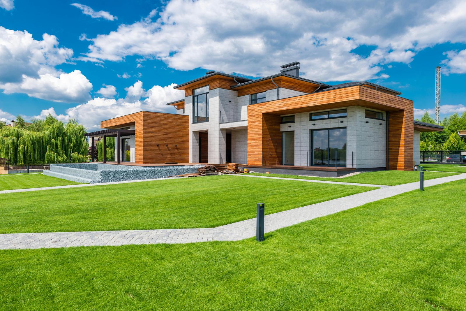 Perfect lawn background